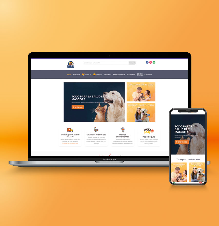 sitio web myhomepet.cl